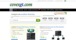 Desktop Screenshot of dominio.covexgt.com